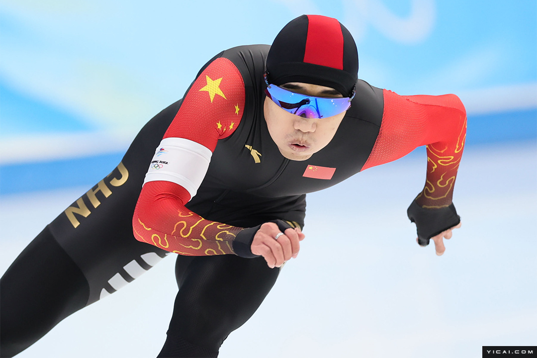 中国第4金开幕式旗手高亭宇男子速滑500米破奥运纪录夺金